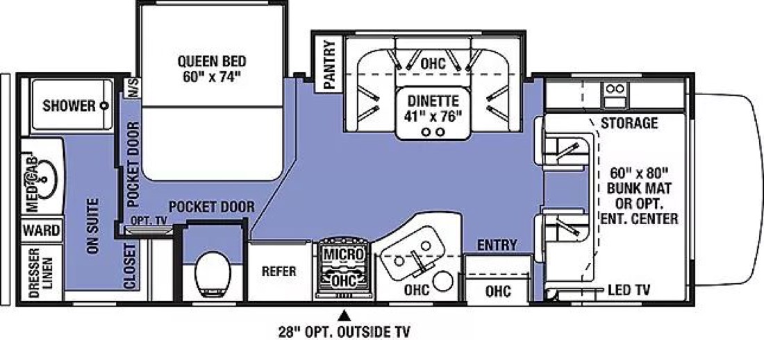 2019 Forest River Sunseeker 2420MS