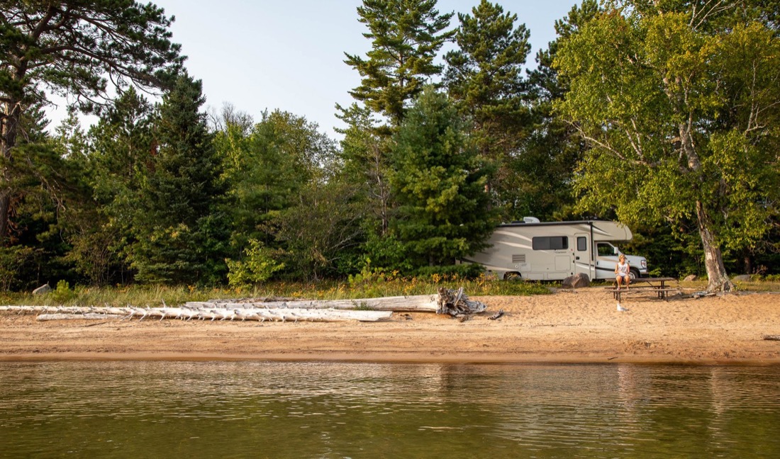 An Ontario Beach Road Trip by RV